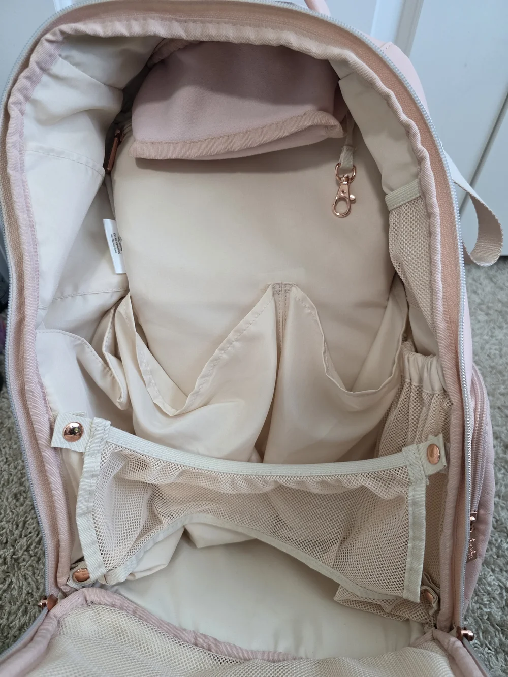 Itzy Ritzy blush pink